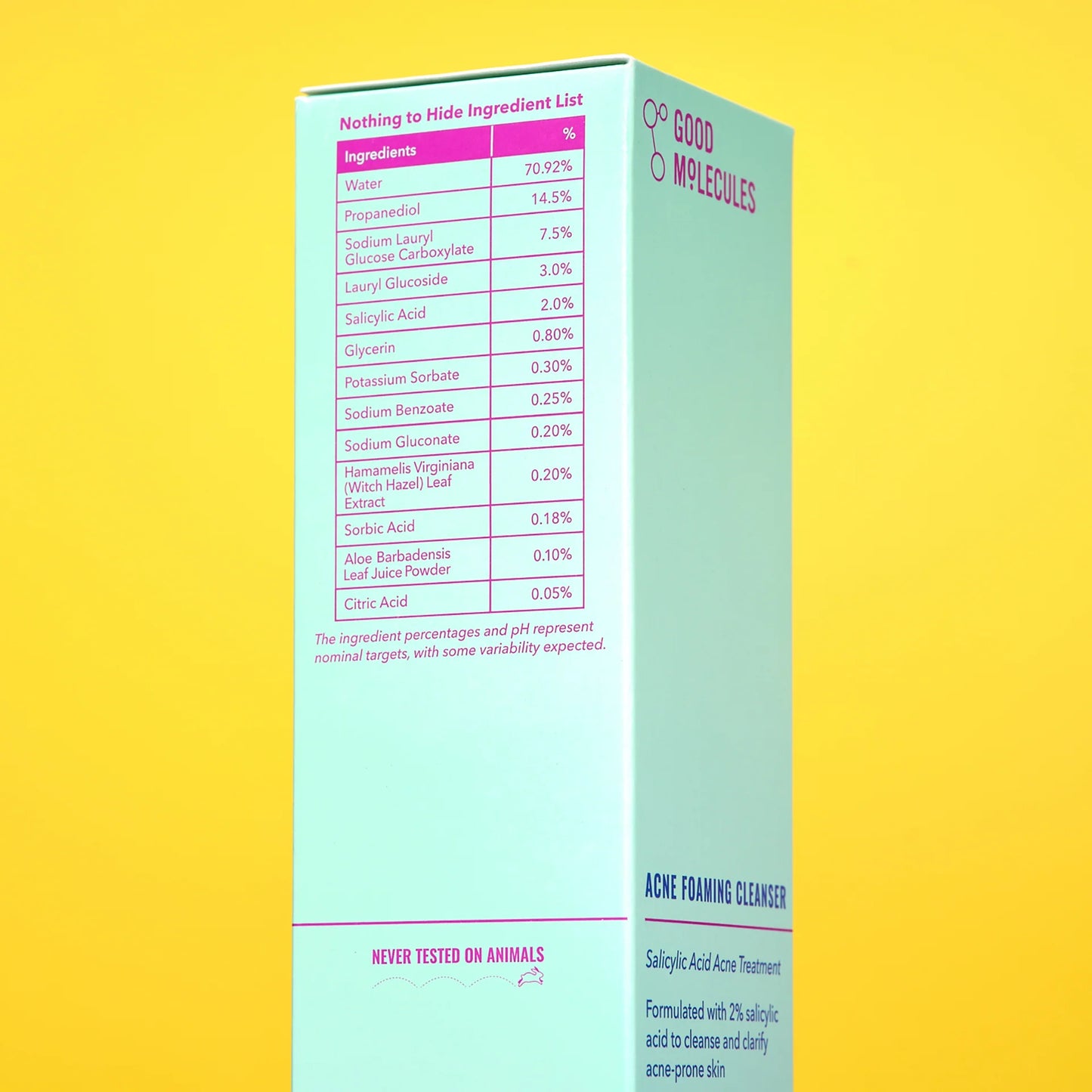 Espuma Limpiadora para Acné Good Molecules 148 ml